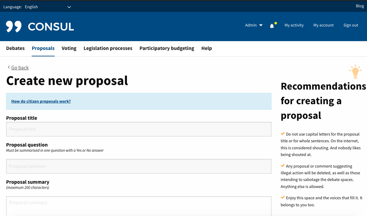 Translations inteface enabled