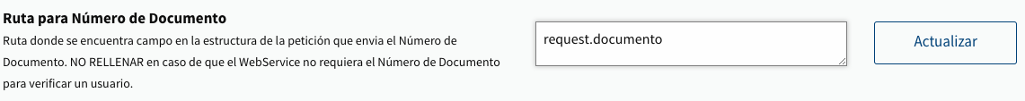 Request Data - Path document number