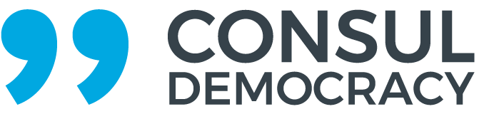 Logotipo de CONSUL DEMOCRACY
